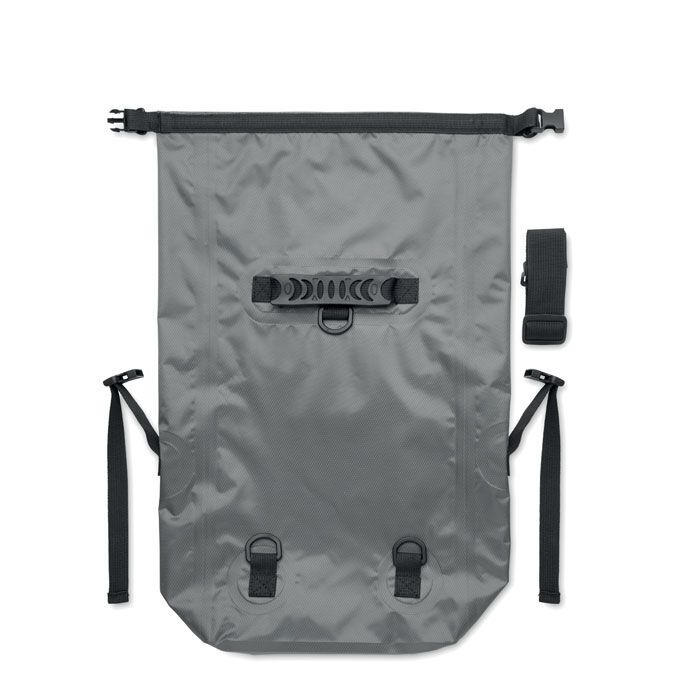Rolltop-Tasche RPET SCUBAROLL - steingrau-838