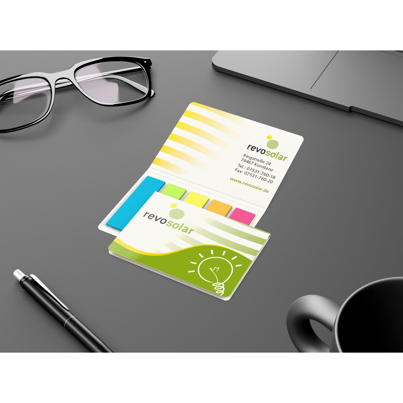 Haftmarker-Set Memo-Card RECYCLING-841