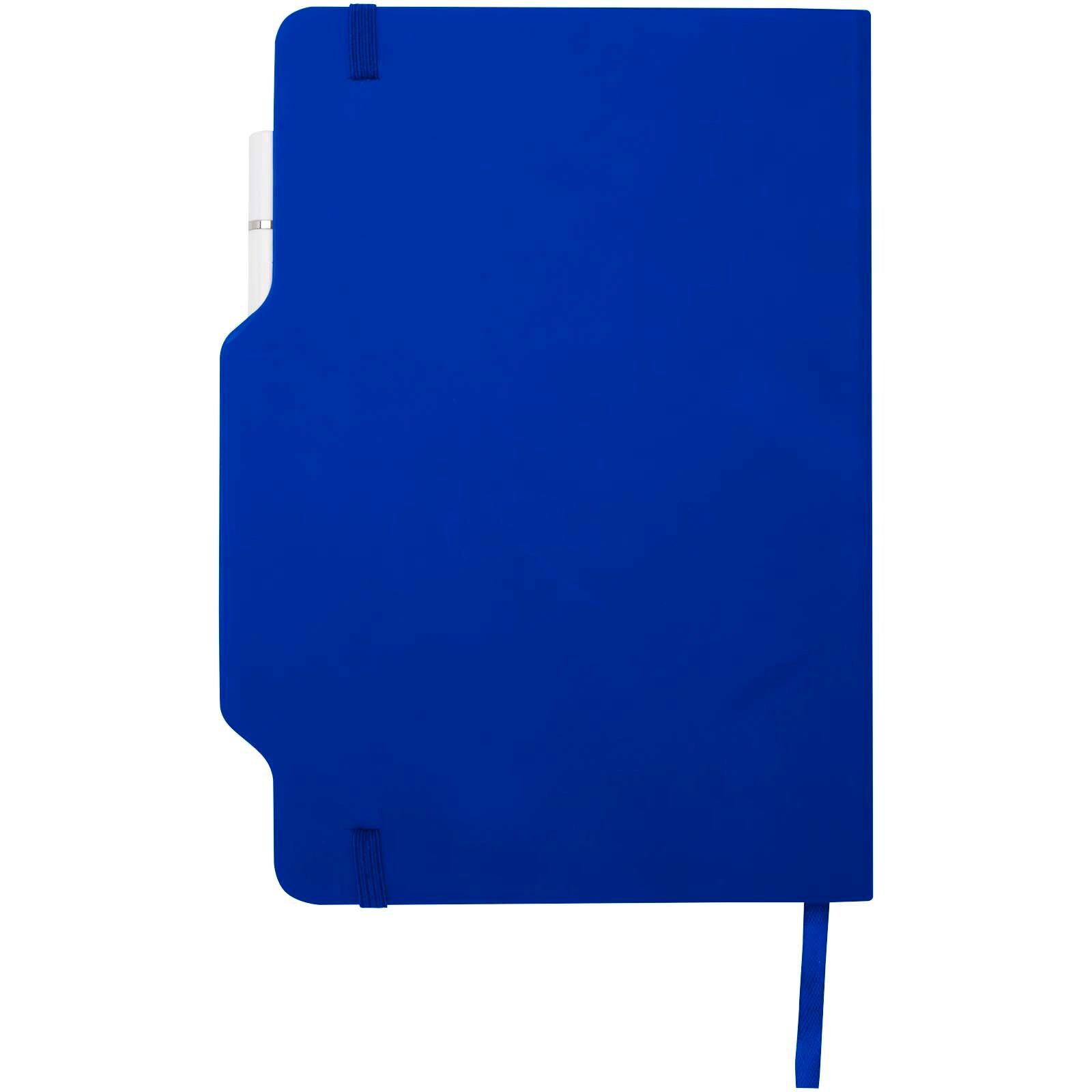 Nexus A5 Hardcover Notizbuch mit Kugelschreiber und Bleistiftset (schwarze Mine) - royalblau-81