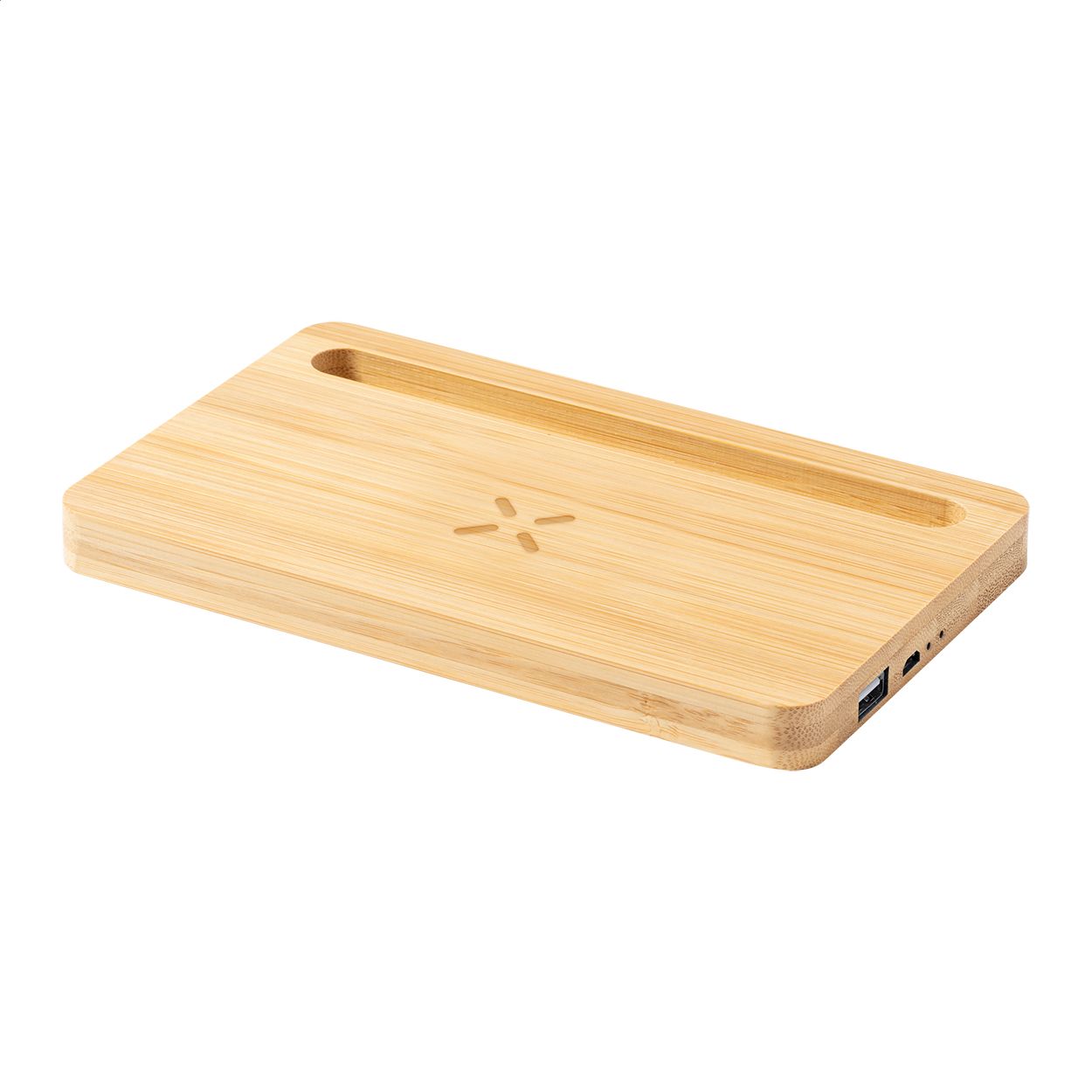 Organizer mit Wireless-Charger Loubron - natur-193