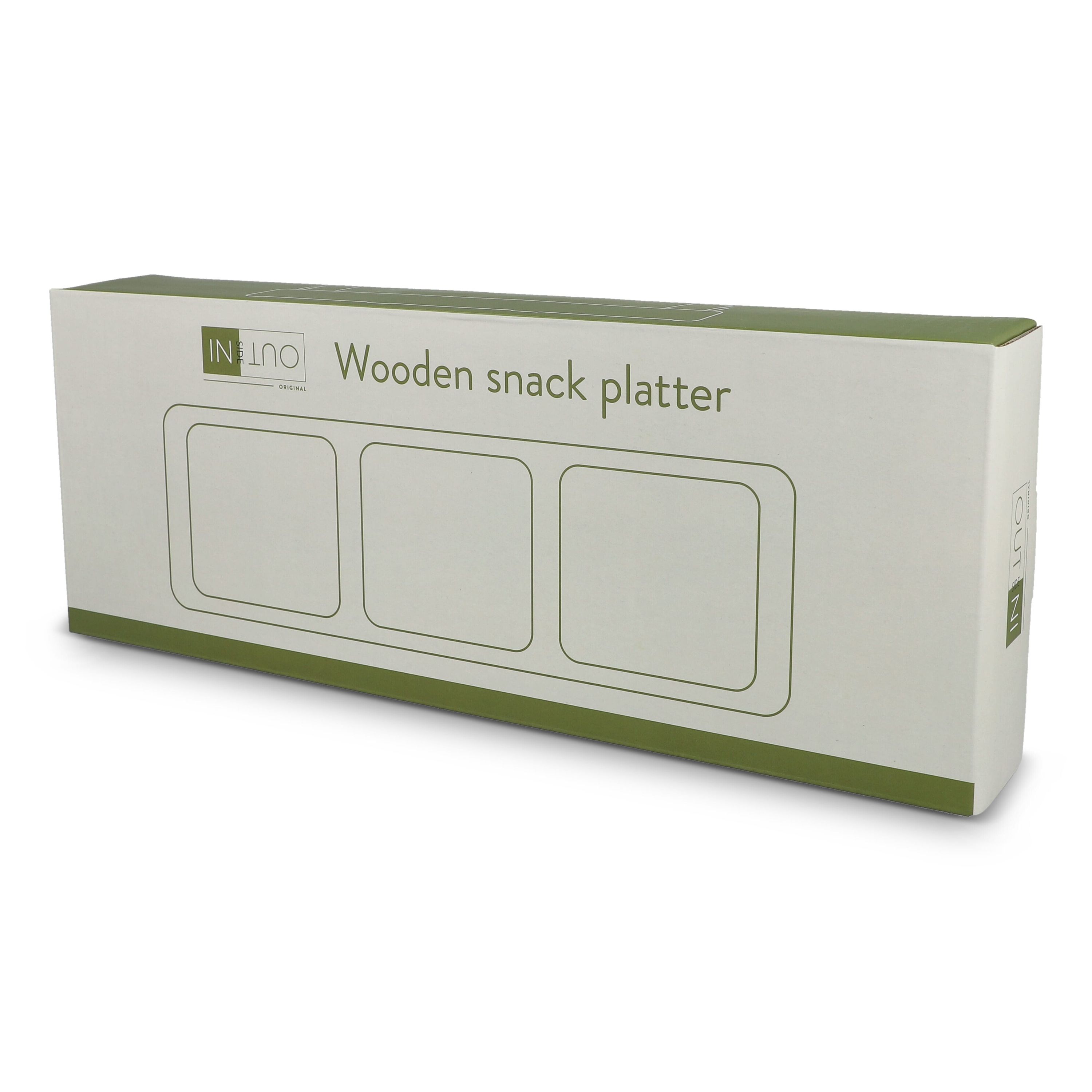 InSideOut Mini-Snacktisch aus Holz, 35cm - holz-131
