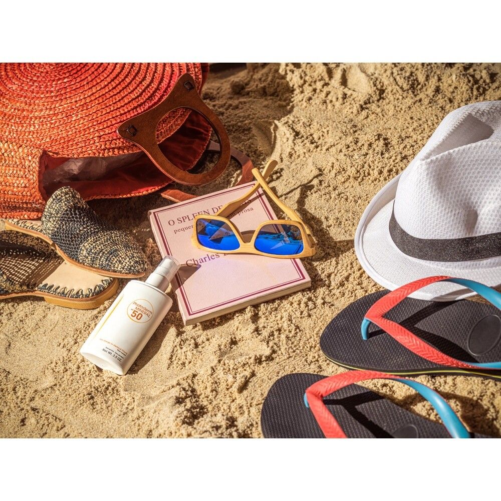 SANIBEL Sonnenbrille aus Bambus - natur-330