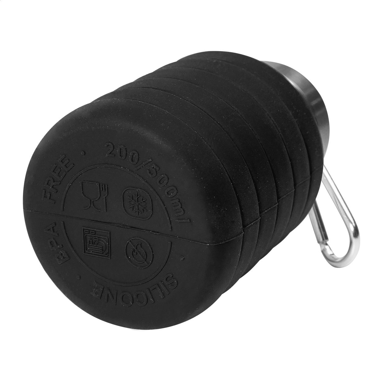 Colsip Faltbare Flasche, - schwarz-842
