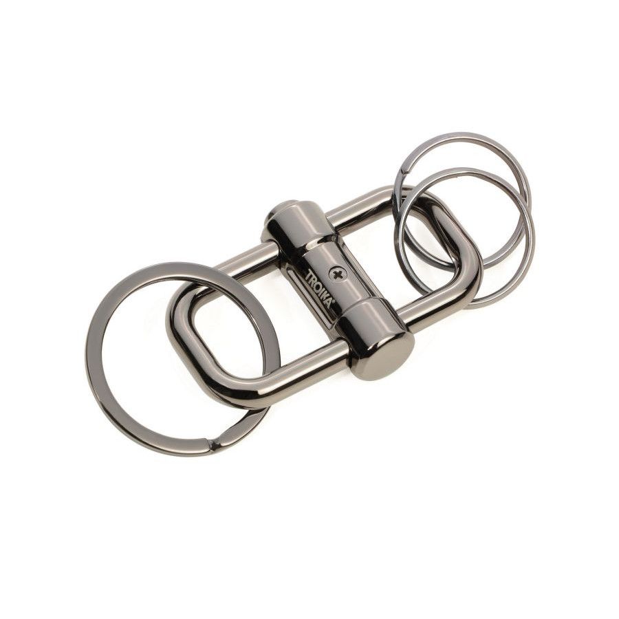 Troika Schlüsselanhänger 2-WAY KEY - gunmetal-334