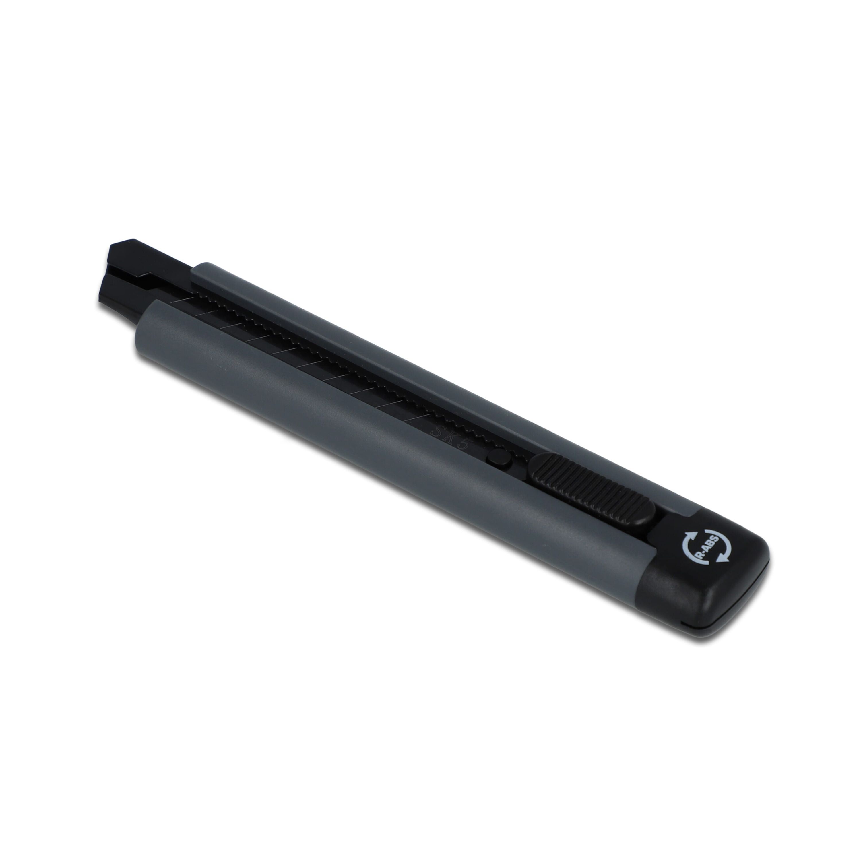 Bastelmesser aus recyceltem ABS - grau-19