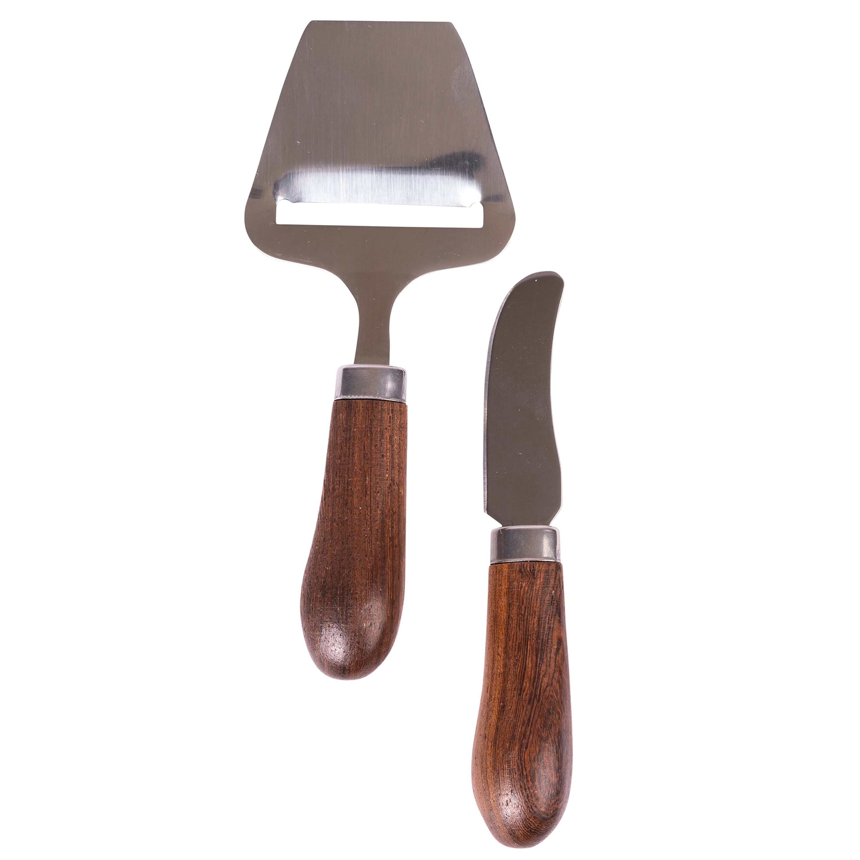 Sagaform Astrid Käseschneider und Buttermesser 2 Stück - holz-835