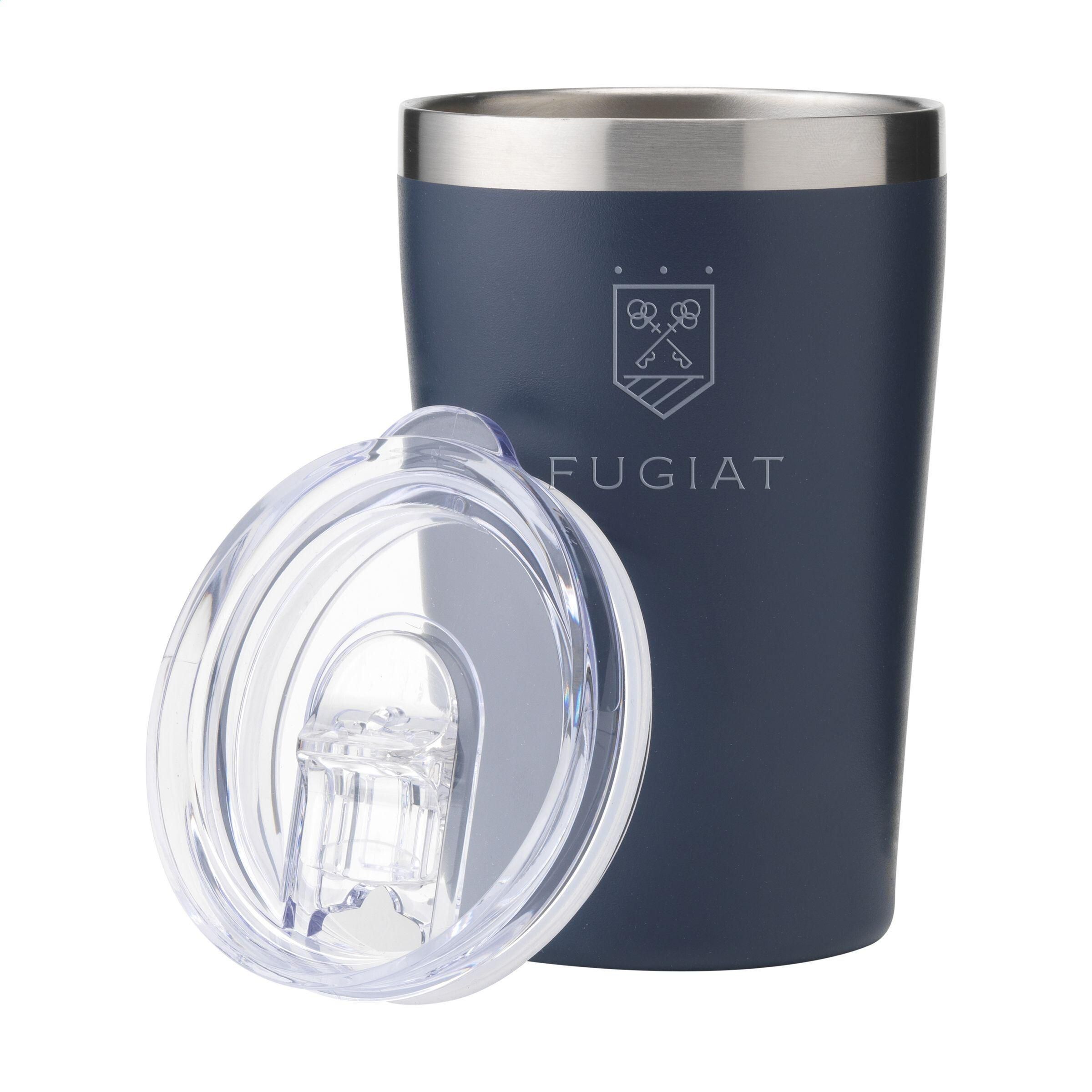 Re-Steel RCS Recycled Coffee Mug 380 ml Thermobecher - dunkel blau-628