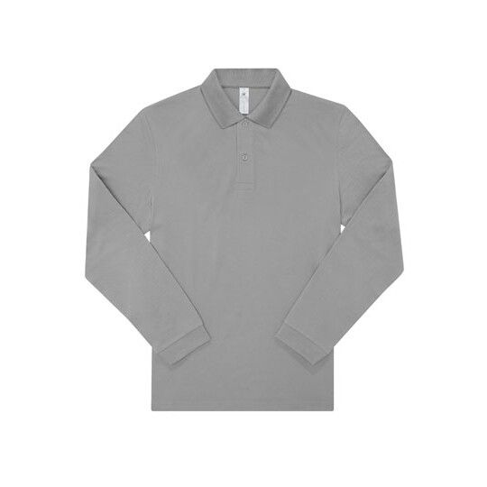 My Polo 180 Long Sleeve - sport grey heather - S-245