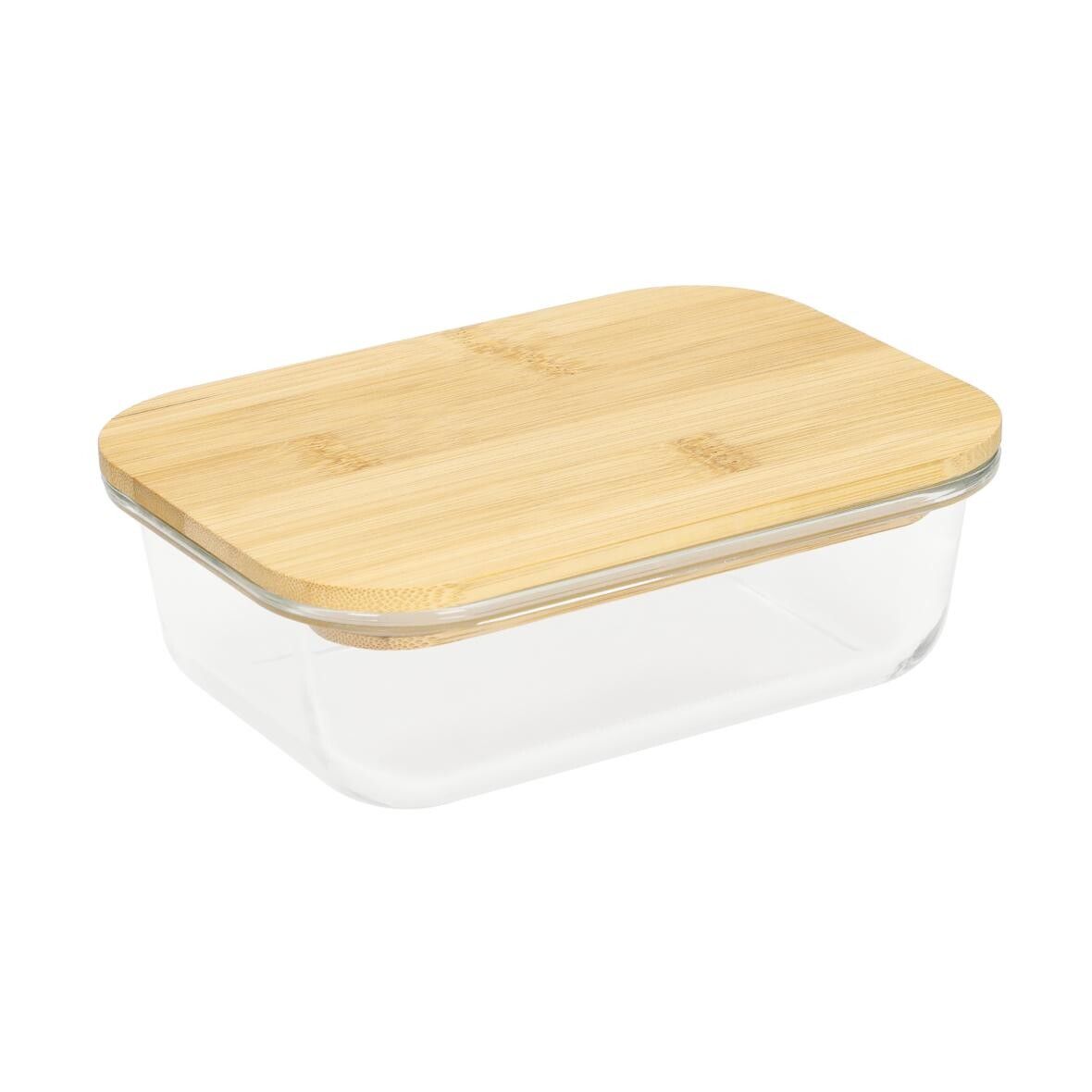 Glasbox Balance 19,5x14,5x6 cm - transparent - braun-766