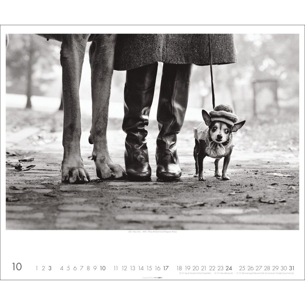 Magnum Photos - Elliott Erwitt - Kunst & Kultur Kalender-354