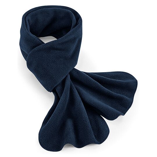 Recycled Fleece Scarf - french navy-100