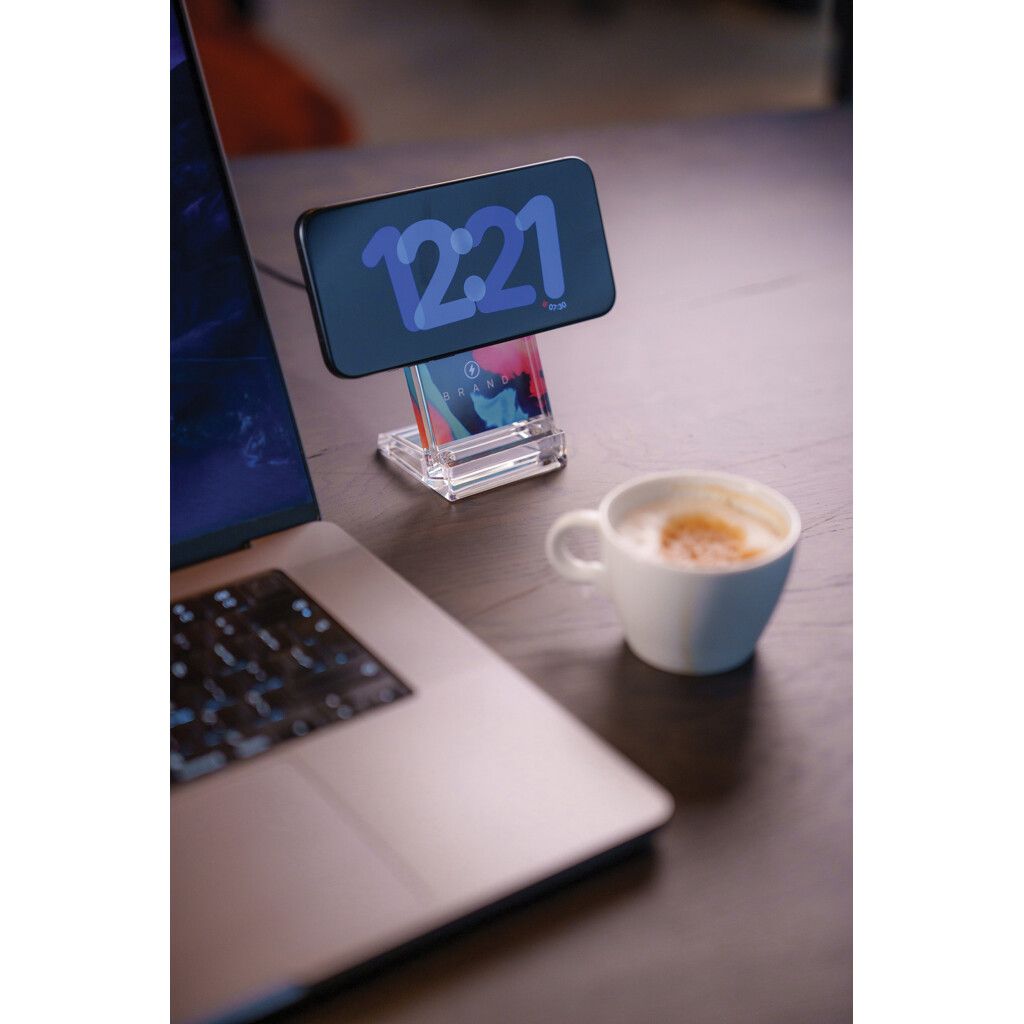 Magcharge 15W magnetischer Wireless-Charging-Stand - transparent-791