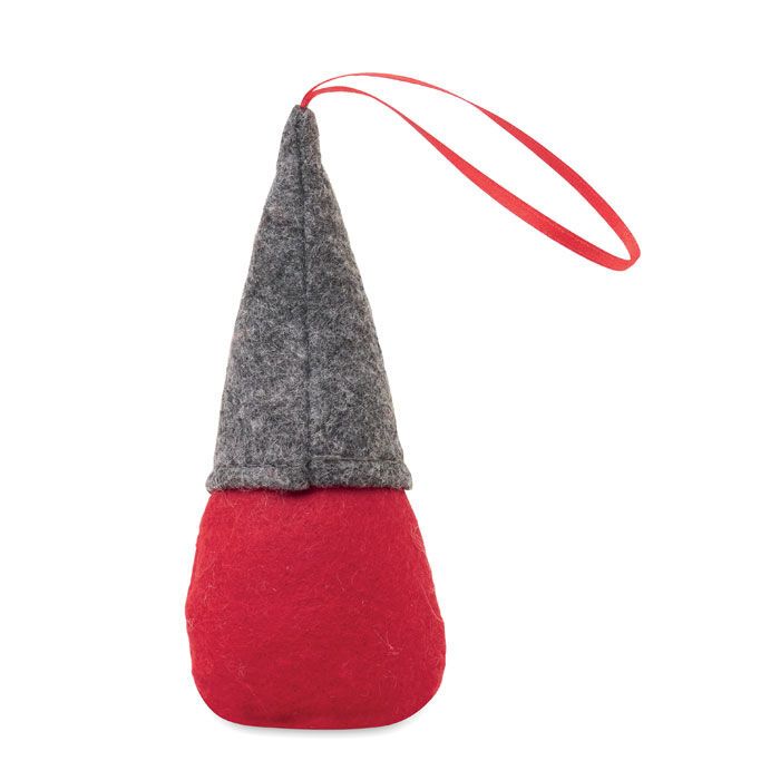 Filz-Wichtel-Baumhänger FROSTY TREE - grau-197