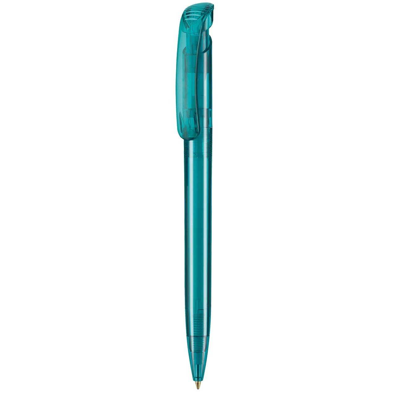 Kugelschreiber CLEAR TRANSPARENT - ozean-blau-959