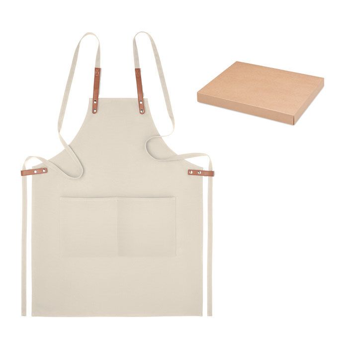 Küchenschürze Organic Cotton NAGPUR - beige-896