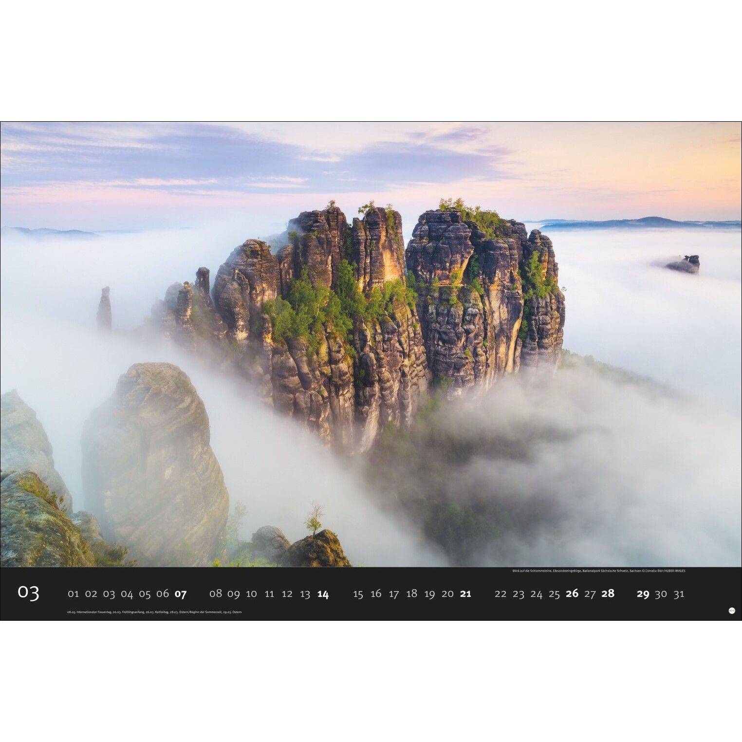AvH Deutschlands Naturparadiese - Landschaft & Natur Kalender-503