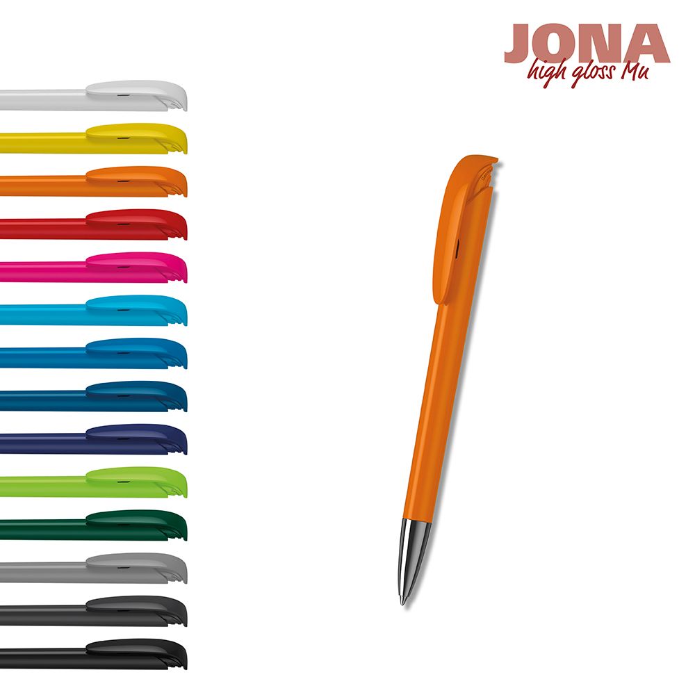 Druckkugelschreiber Jona high gloss Mn - hellgrün-638