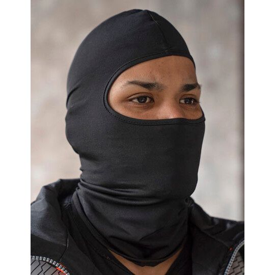 Elastic Balaclava / Ski Mask Nancy - signal yellow-294