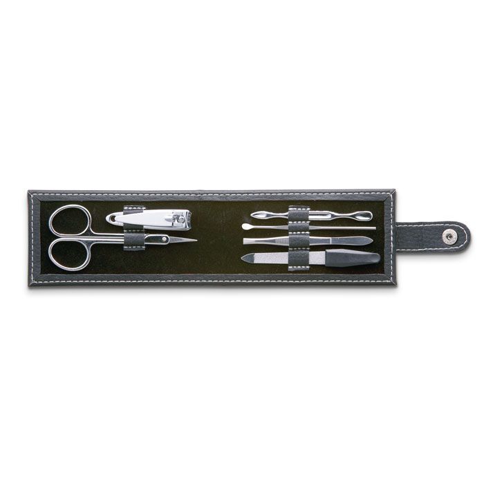 6-teiliges Maniküre-Set NAILKIT - schwarz-224
