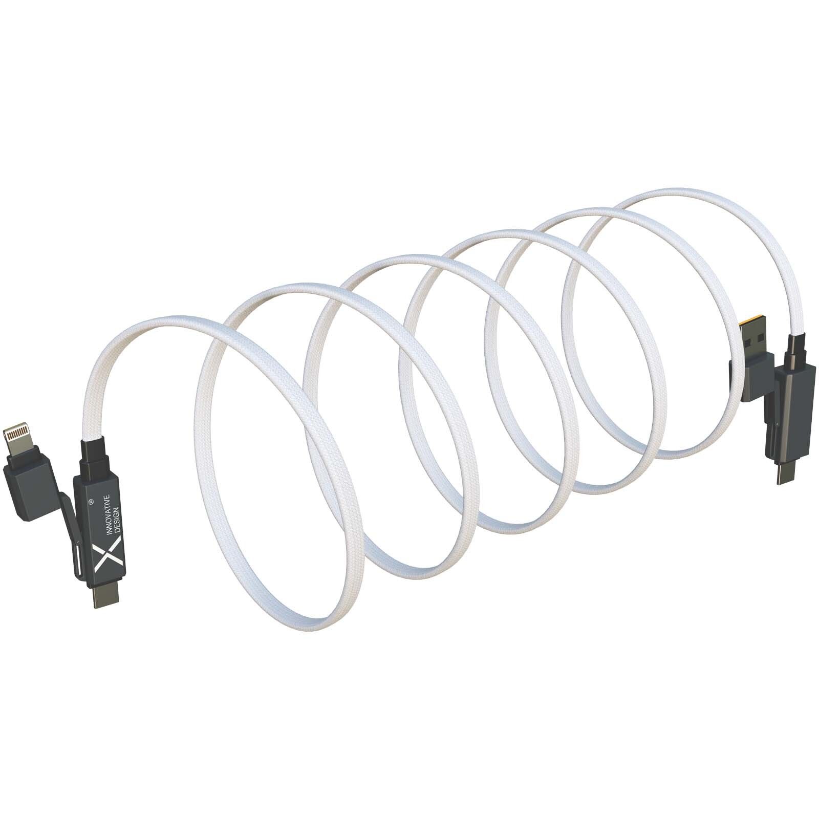 SCX.design C58 60 W magnetisches Flachladekabel - grau-795