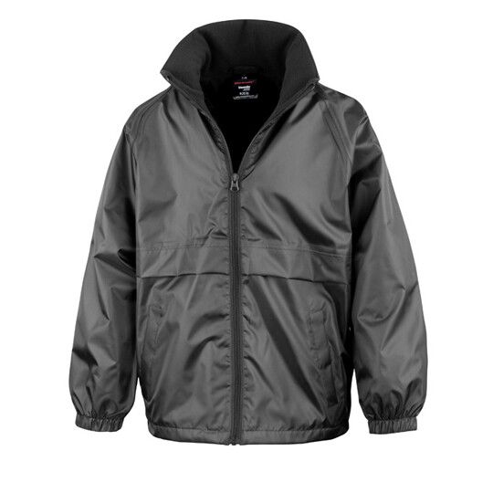 Junior Microfleece Lined Jacket - black-516