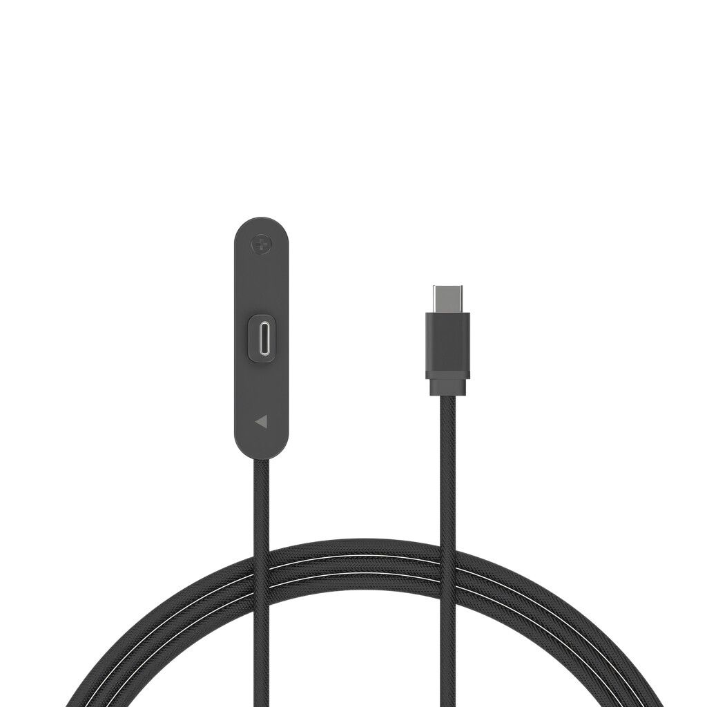 Aluvia RCS 65W-PD-Kabel mit verstellbarem Handyhalter - schwarz-3