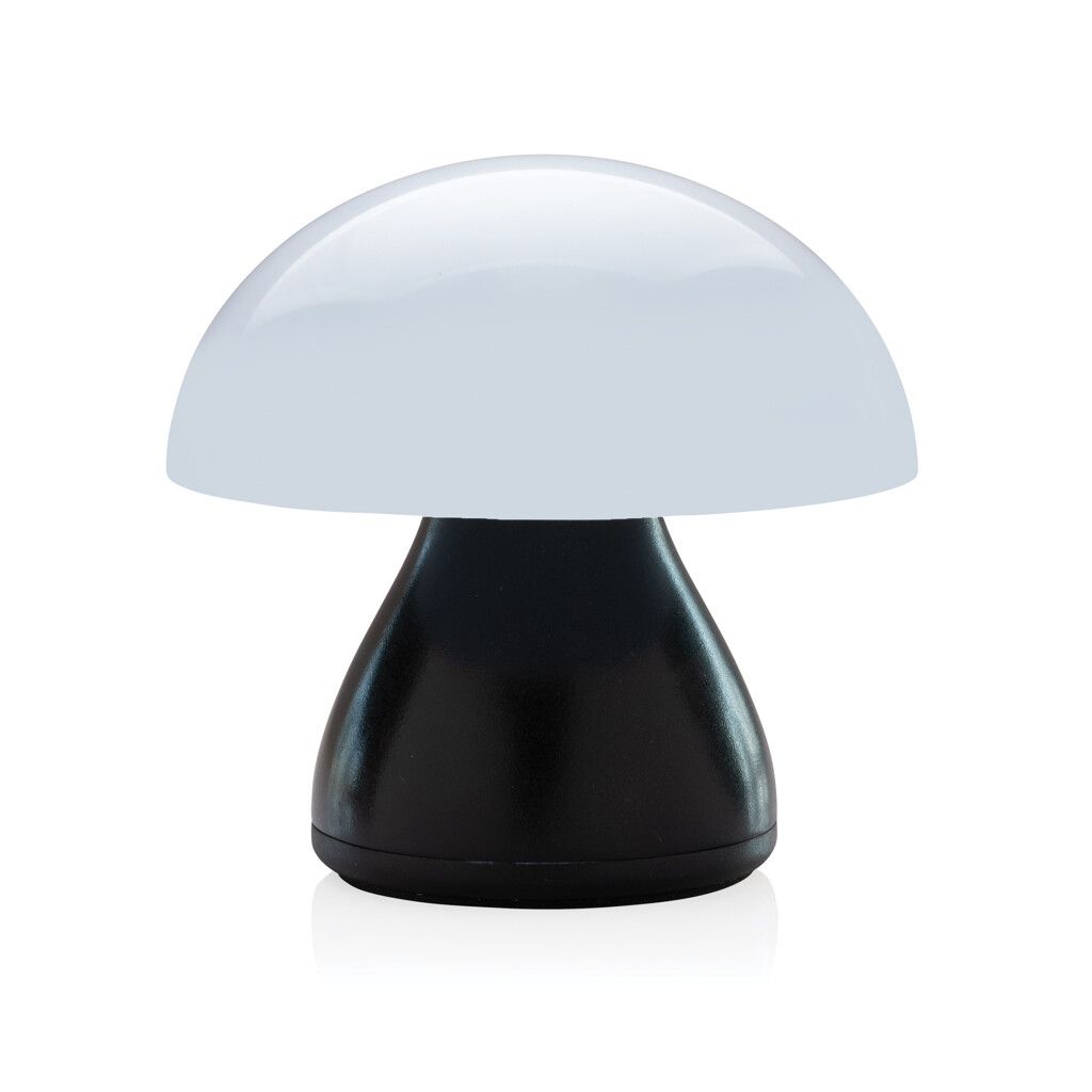 Luming wiederaufladbare USB-Tischlampe aus RCS Kunststoff - schwarz-461