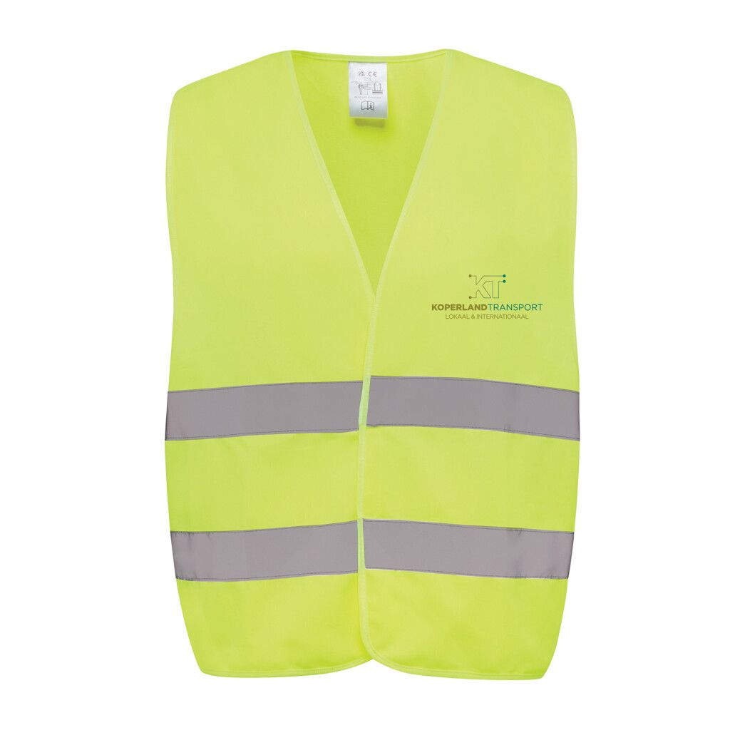 Sicherheitsweste aus GRS recyceltem PET - gelb-173
