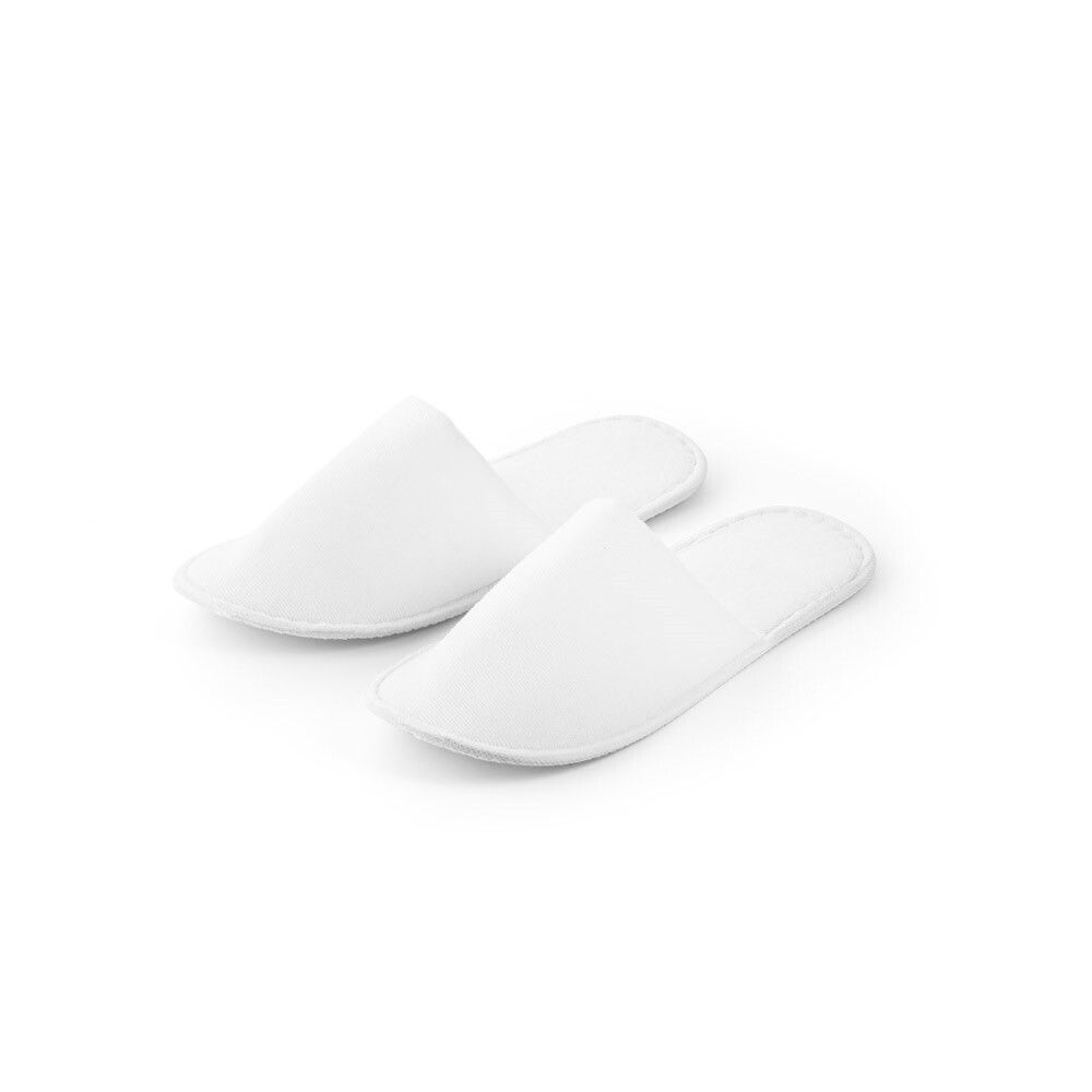 DANES Unisex Hotelslipper aus Polyester - weiß-471
