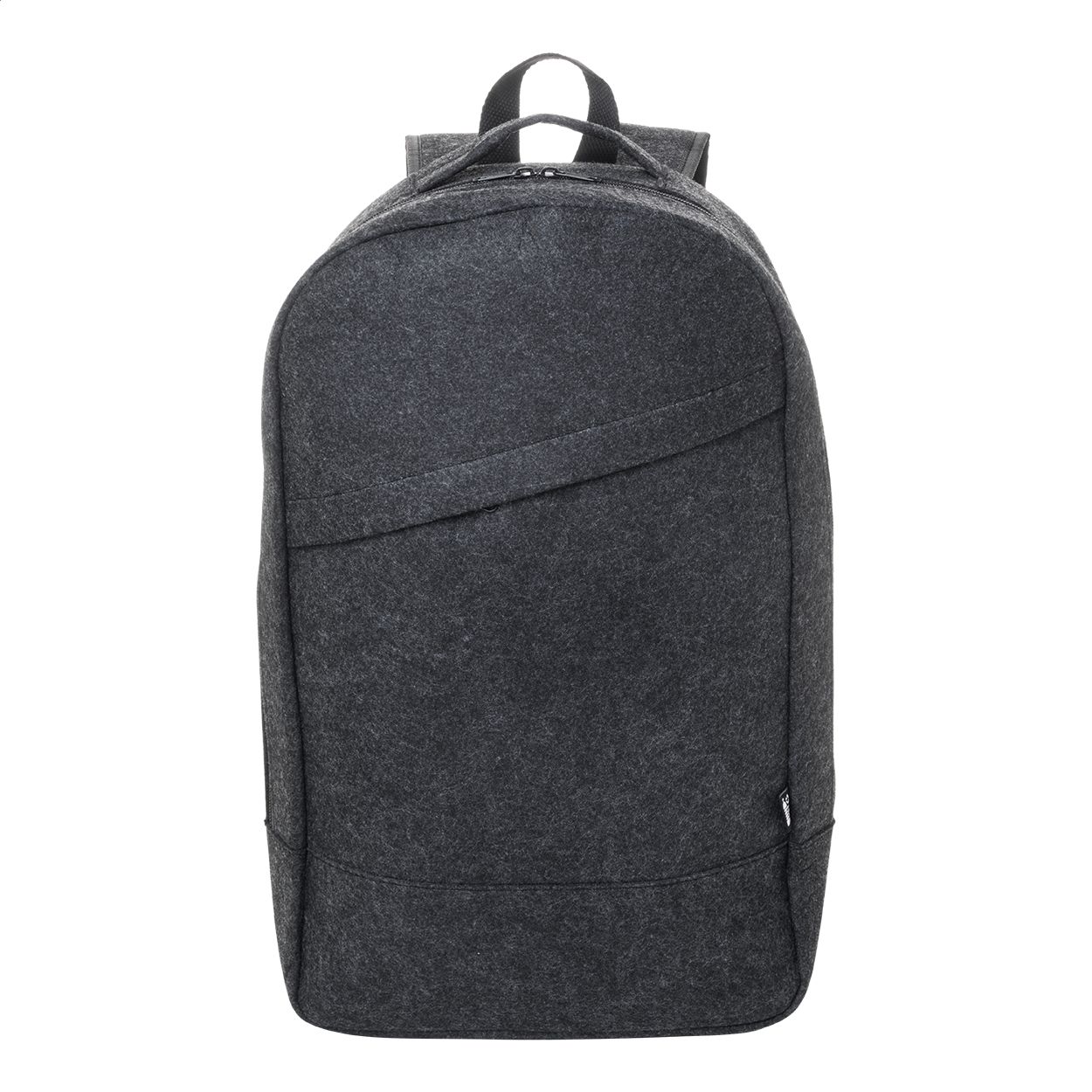Refelt Back RPET-Filz-Rucksack - dunkelgrau-755