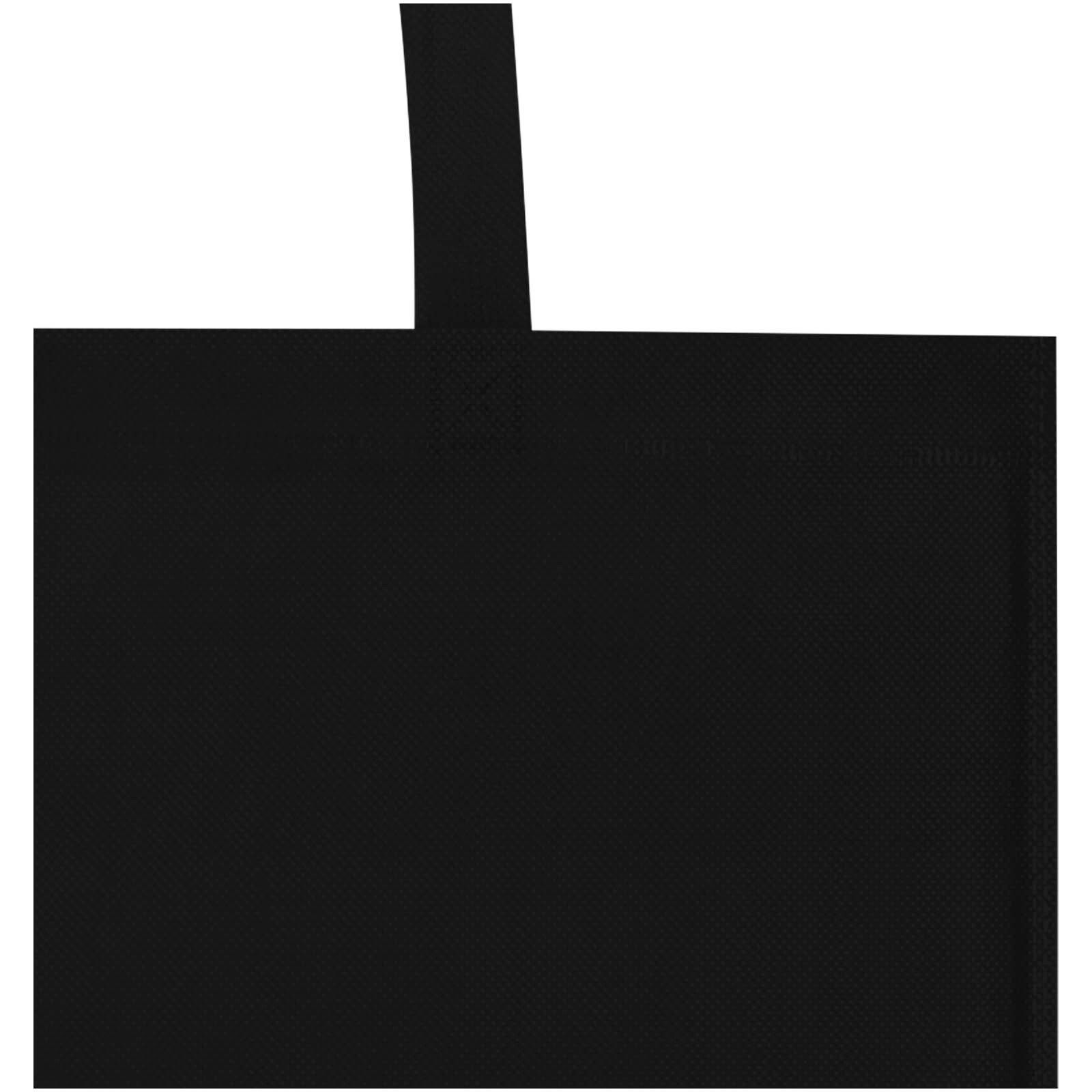 EcoSeal GRS-recycelte Nonwoven Kongress Tragetasche 6 L - schwarz-915