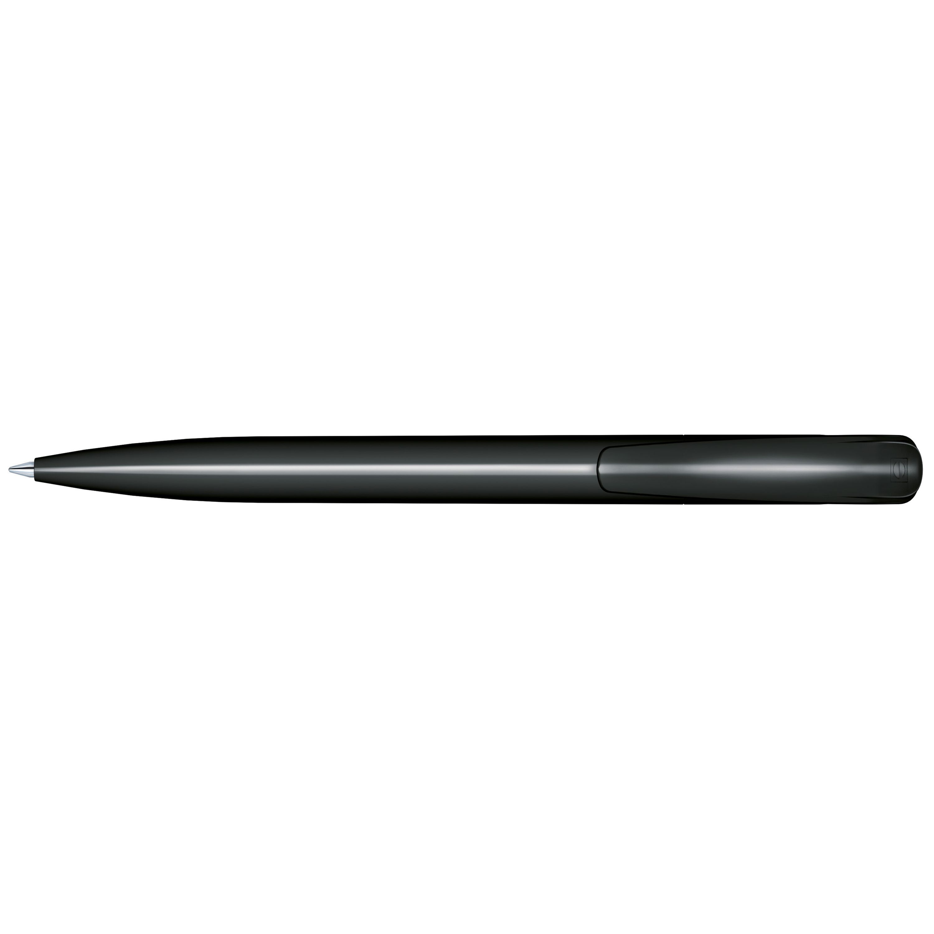 Challenger Polished Druckkugelschreiber - schwarz-503