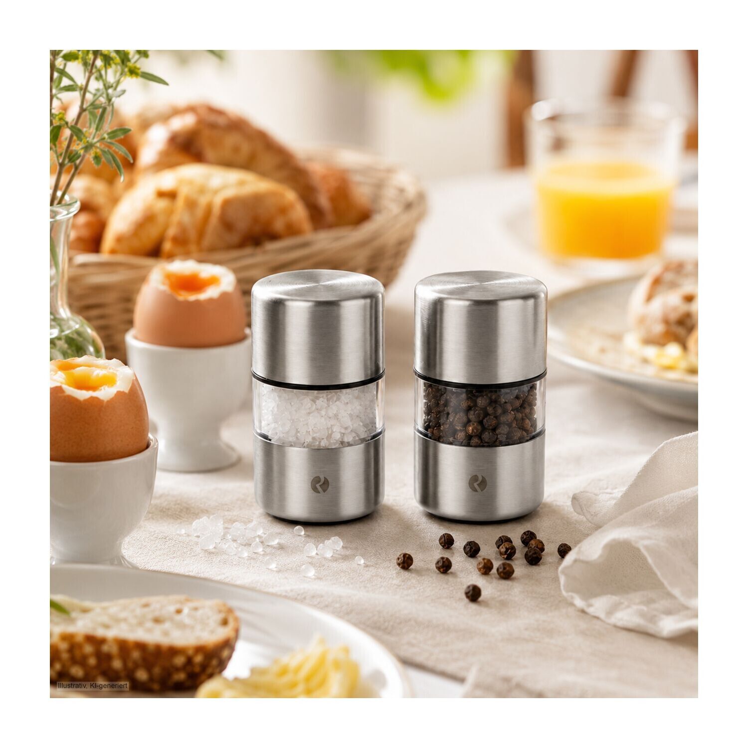 ROMINOX® Mini Salz- oder Pfeffermühle Milam-739