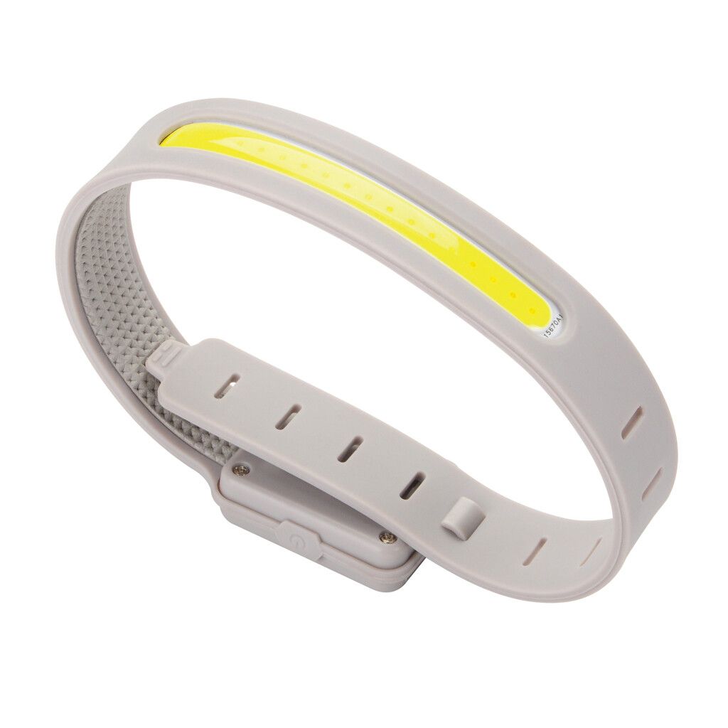 Lumi Sprint wiederaufladbares LED Lauflicht aus RCS rec. ABS - grau-132