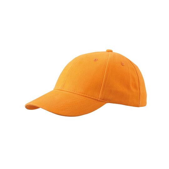 6-Panel Cap Laminated - orange-17