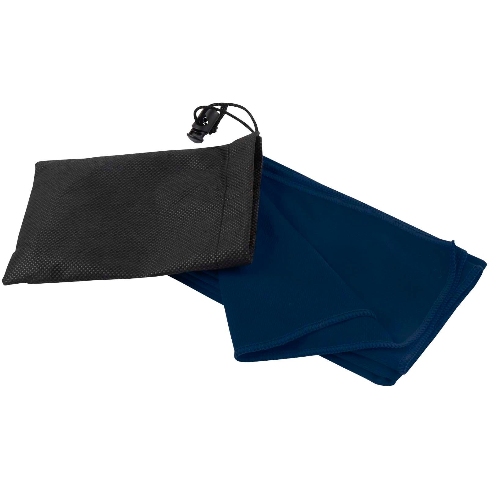 Lucas RPET Sporthandtuch 30 × 80 cm - navy-546