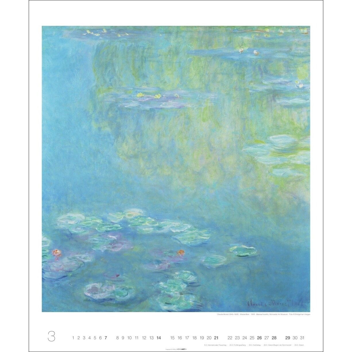 Kunst in Blau Edition - Kunst & Kultur Kalender-61