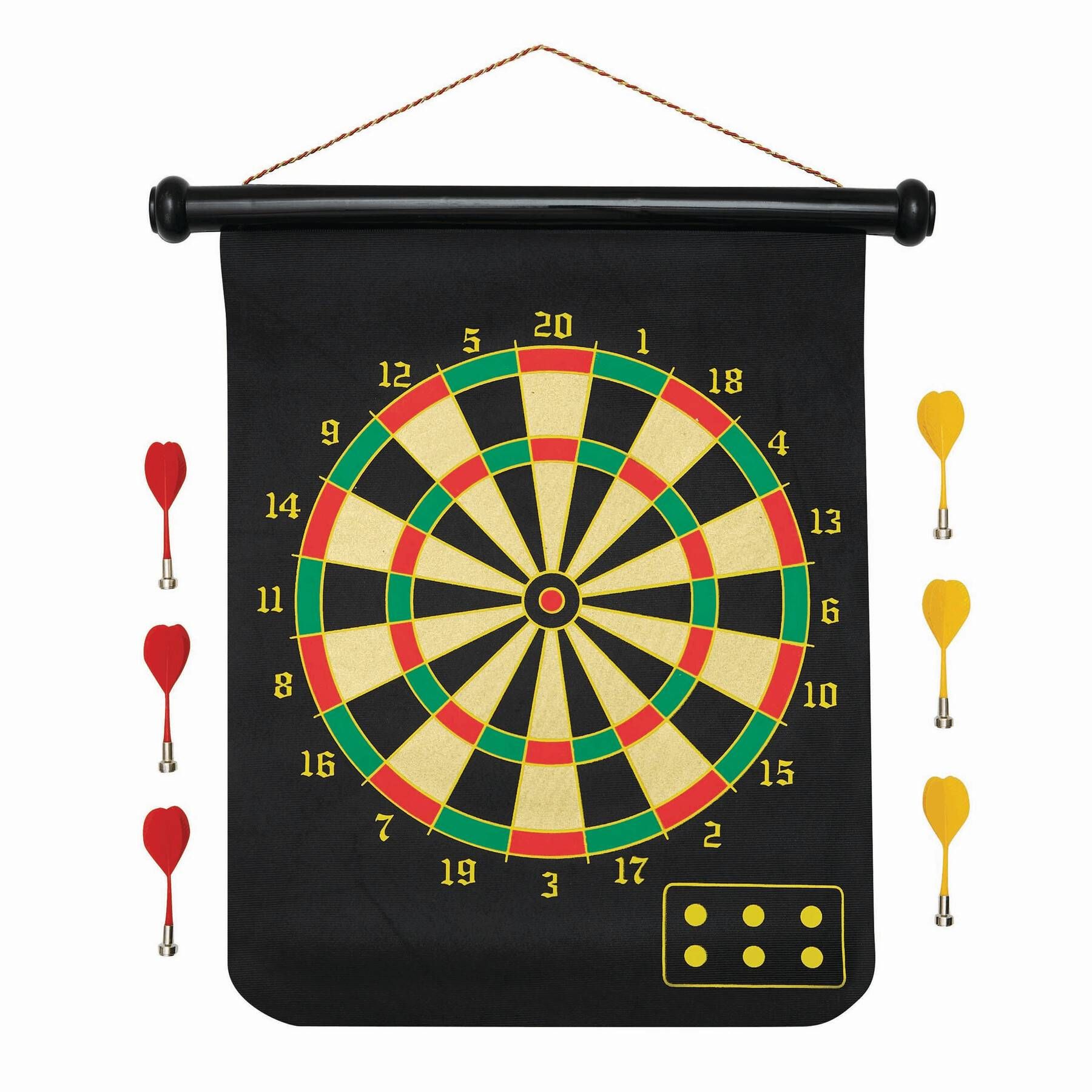 Magnetisches Dartspiel RAYMOND - schwarz-527