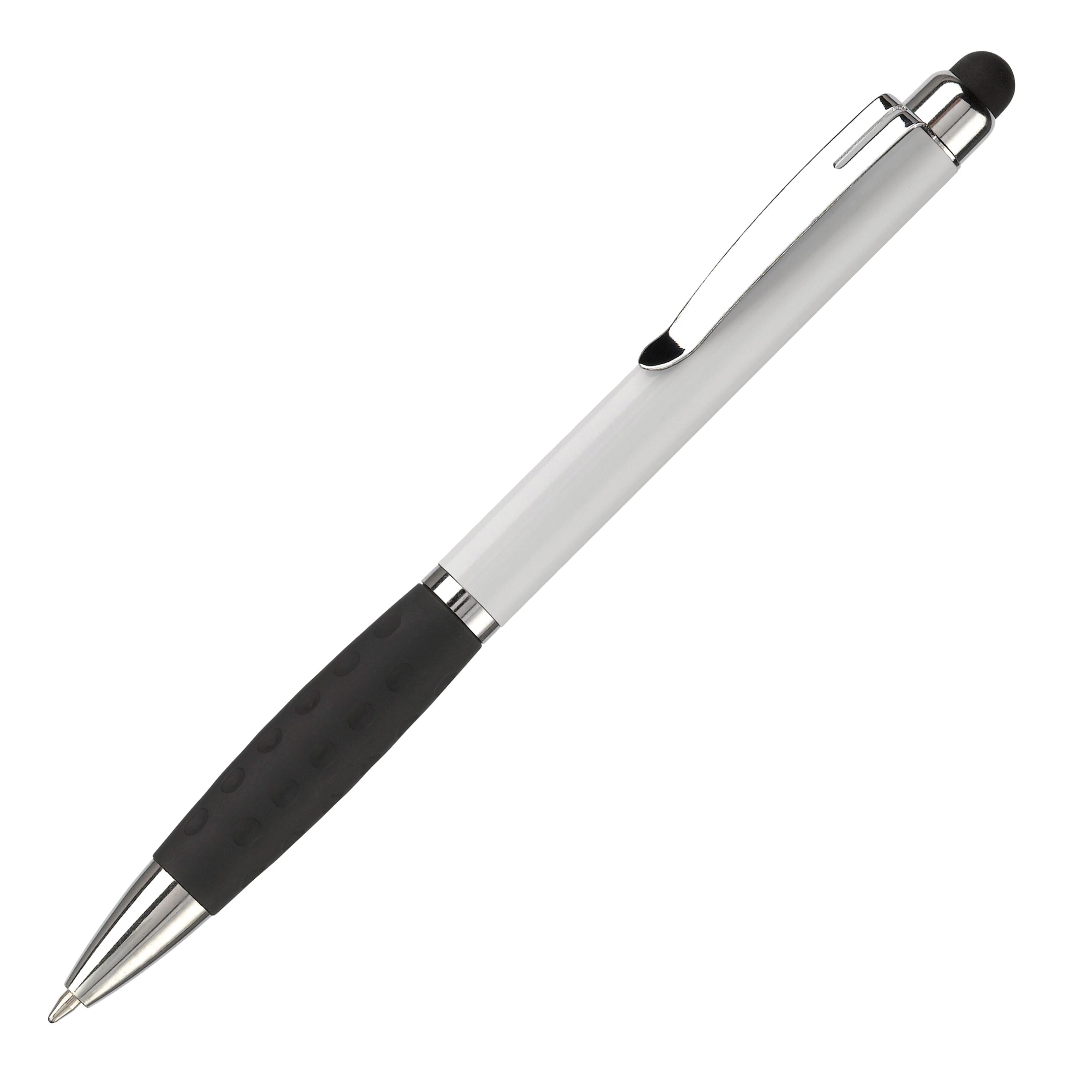 Kugelschreiber Mercurius mit Touch - weiss-344
