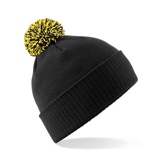 Snowstar® Beanie - black - yellow-648