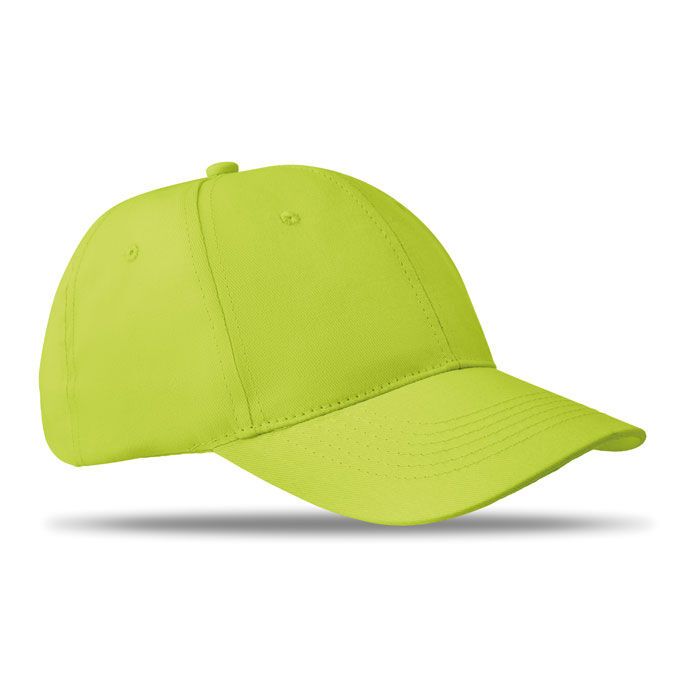 Baseball Kappe 6 Panels BASIE APOLLO - limette-628
