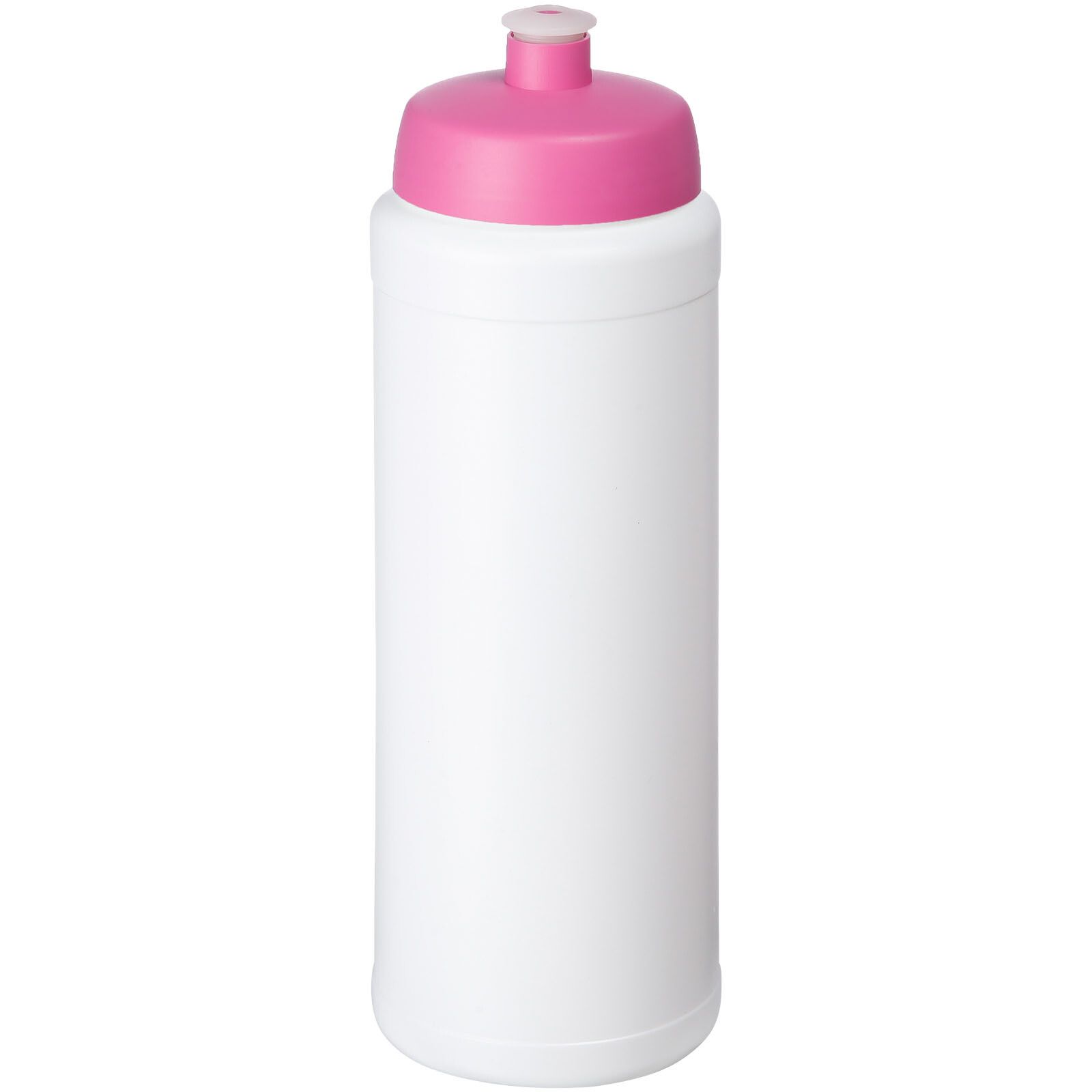 Baseline Plus grip 750 ml Sportflasche mit Sportdeckel - weiss -  rosa-23