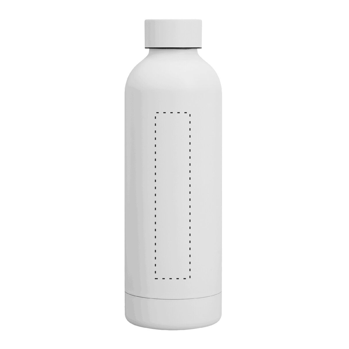 Veredelungsposition mittig auf der Flasche