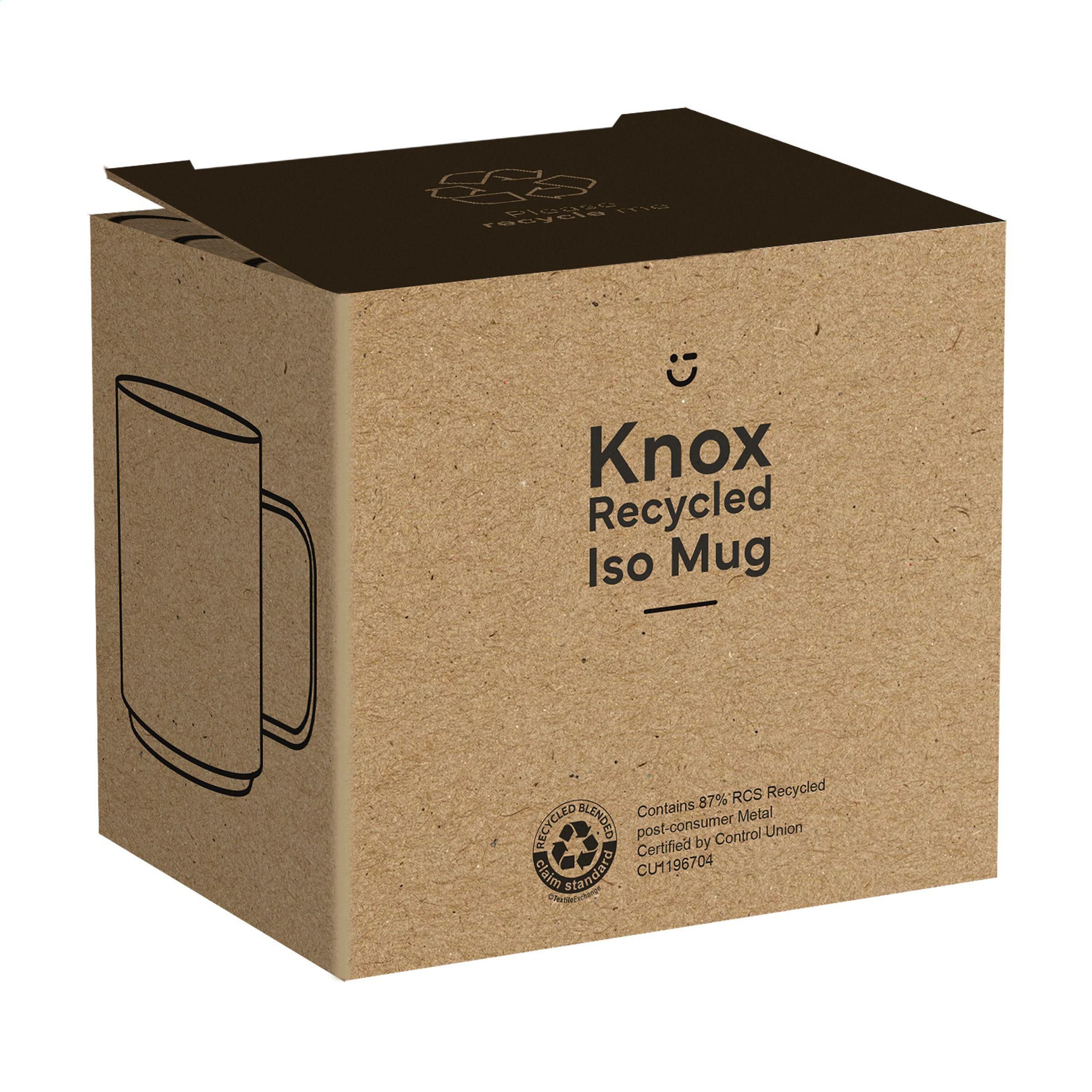 Knox RCS Recycled Iso Mug 300 ml Tasse - weiß-266