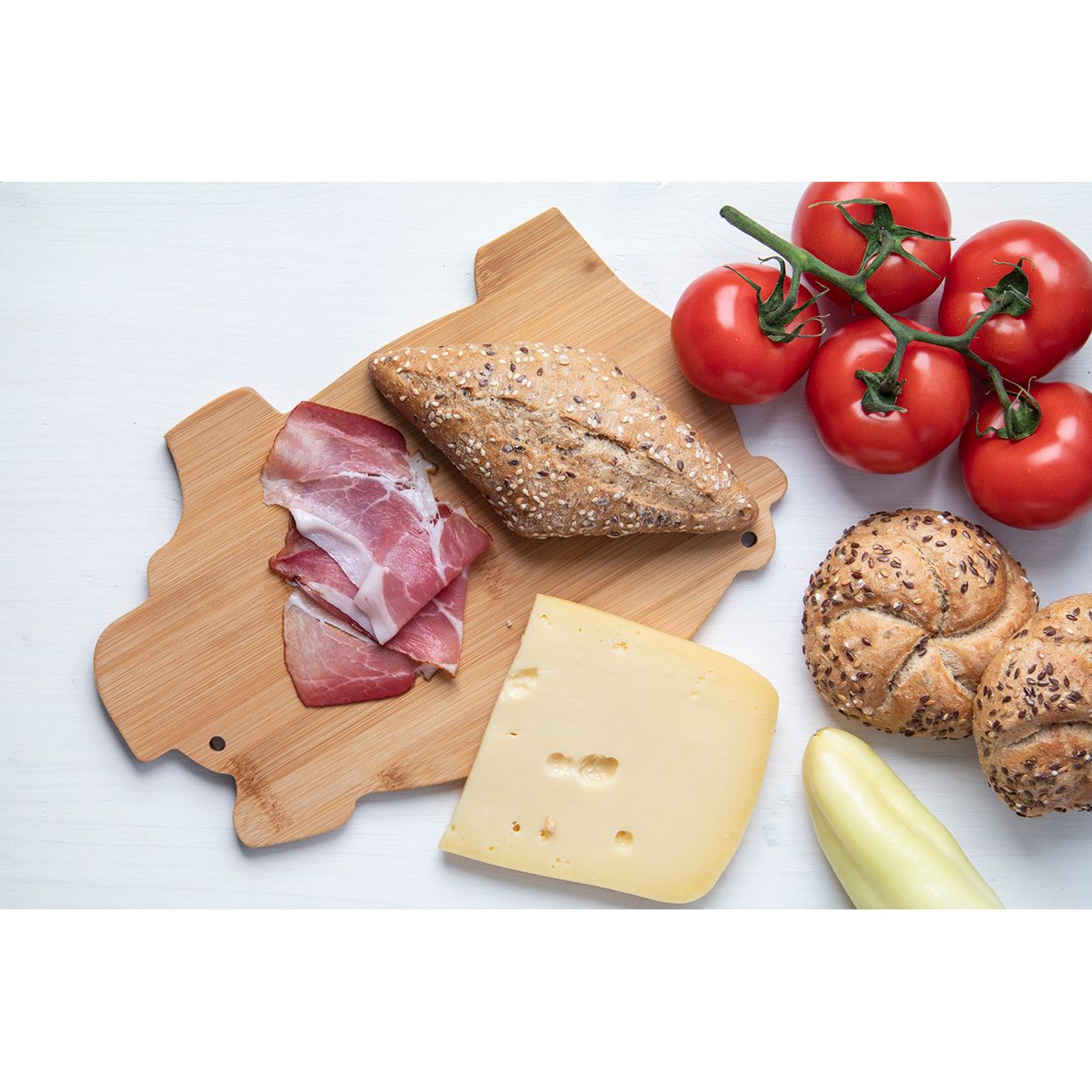 Schneidebrett Mangalica - natur-656