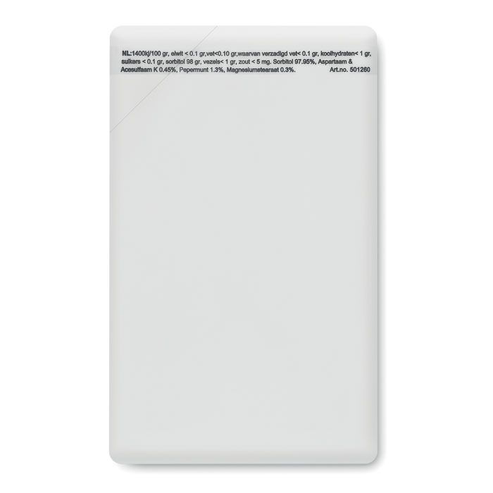 Pfefferminzspender MINTCARD - weiß-337