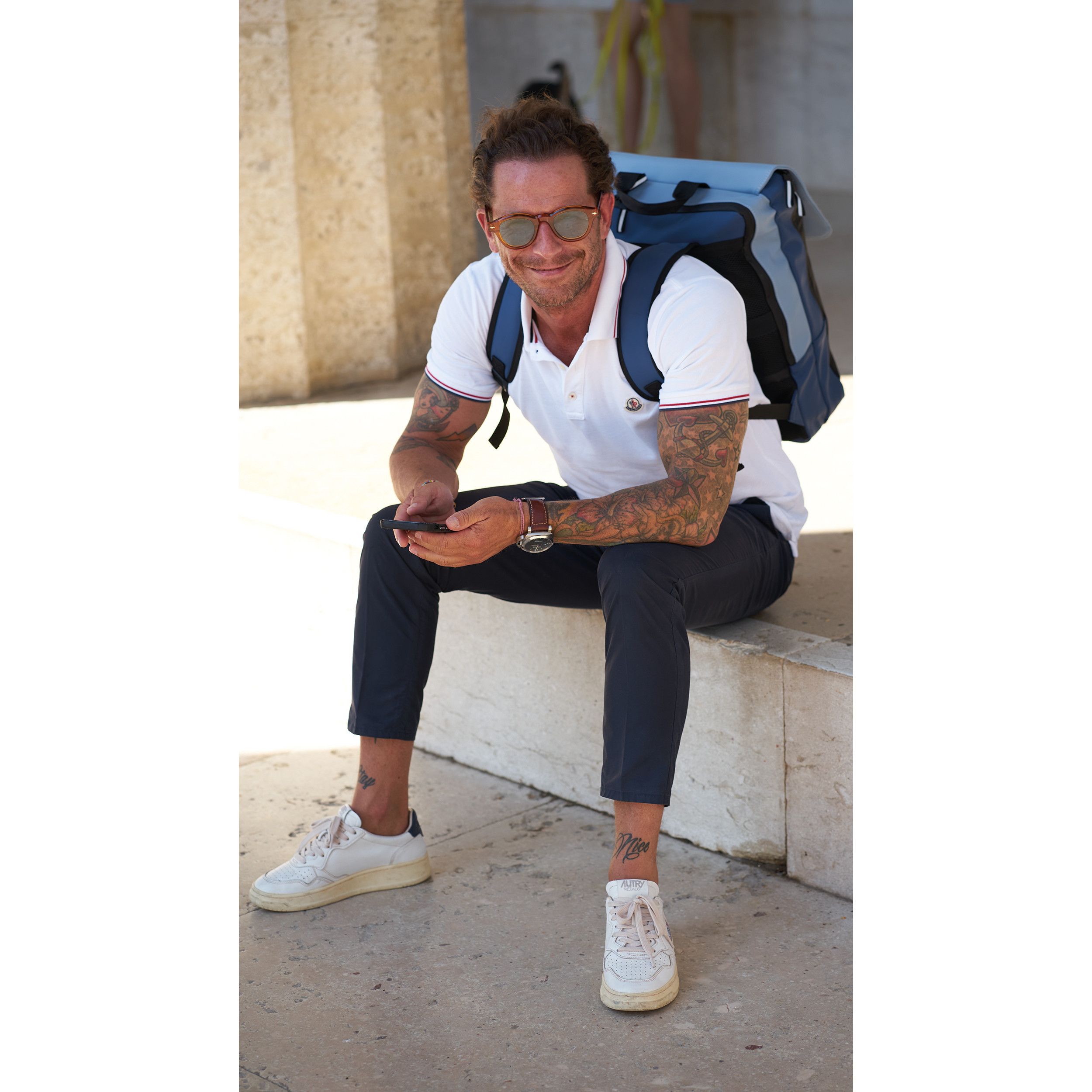MoLu Rucksack Saint Gilles - dunkelblau-841