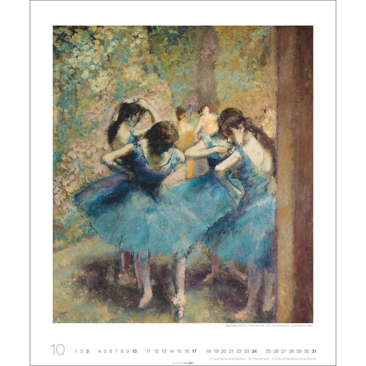 Kunst in Blau Edition - Kunst & Kultur Kalender-169