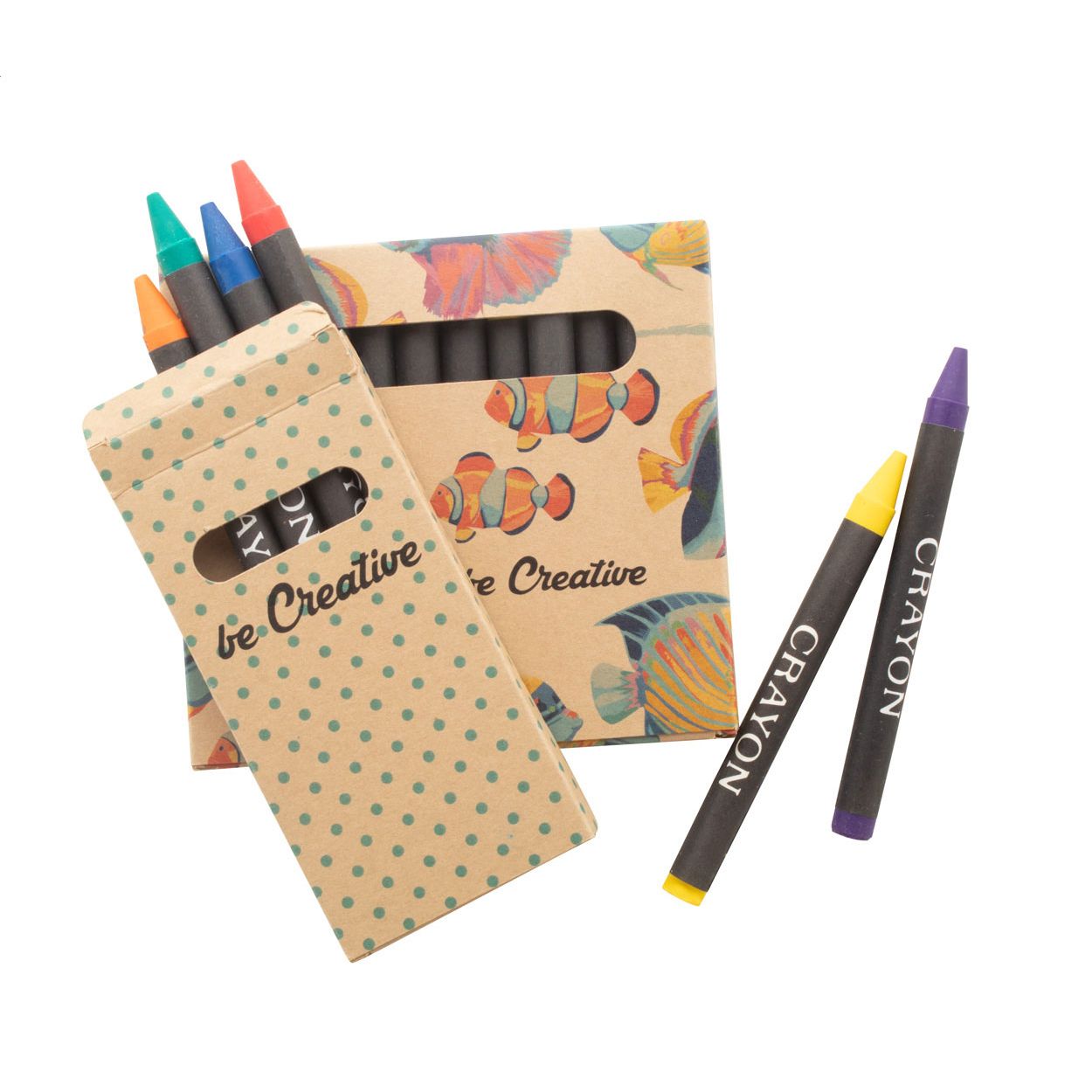 Individuelles Wachsmalstifte-Set (12 Stk.) Craxon 12 Eco - natur-193