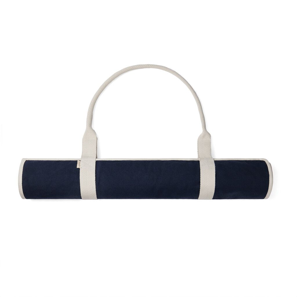VINGA Volonne AWARE™ Strandmatte aus recyceltem Canvas - blau-714